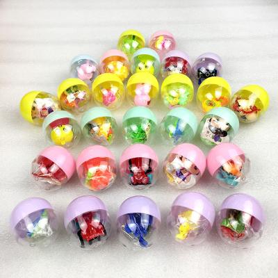 China Popular Wholesale 47*55 Mm Mini Surprise Egg Capsules Factory Supply For Vending Machine Playing Gift for sale