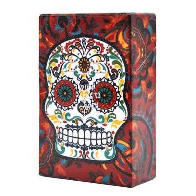 China New Style Wholesale Manual Hot Selling Accessories Cigarette Holder Cheap Plastic Smoke Skull Cigarette Box for sale