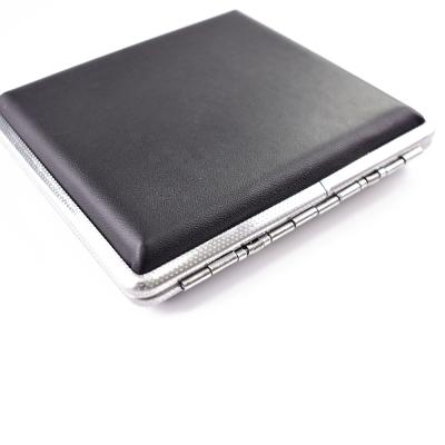 China Wholesale promotion leather cigarette holder cigarette case with 20 cigarettes for sale