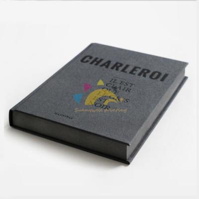 China paper & Cardboard Stamping Hardcover Cloth Book , Custom Hardcover Factory for sale