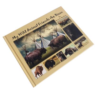 China paper & Paperboard Hardcover Landscape Photo Book Animal Photo Book Printing for sale