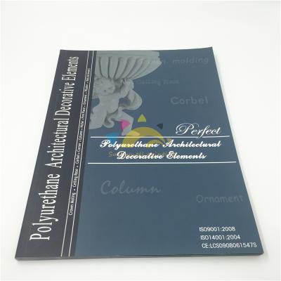 China paper & Cardboard Elements Decorative Catalog, Decorative Yearbook, Paperback Catalog with Varnishing for sale