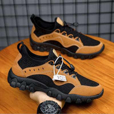 China Fashion Trend Fashion Hiking Shoes Outdoor Comfortable Waterproof Shoes Mountaineers Sport Shoes for sale