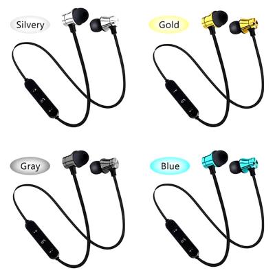 China Xt11 Magnetic Neckband Sports Headphone In-ear Earhook Comfortable Wearing Wireless Headset Working Wireless Headset With Mic Stereo Smart Phone for sale