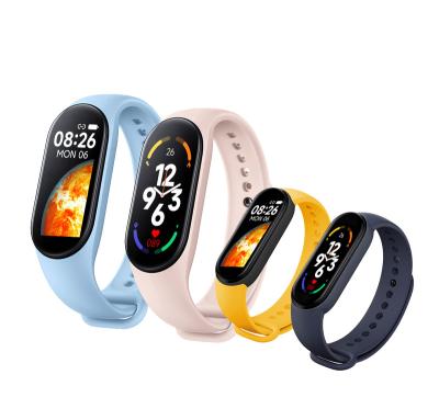 China Latest Wifi Factory Direct Sales M3 M4 M5 M6 Smart Fitness Watch Activity Tracker Smart Watches MI Band M6 M7 Smart Wristband for sale