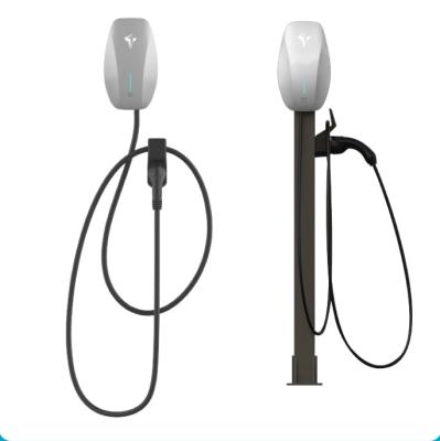 China New Arrival Intelligent Travel 7kW EV AC Charging Station With High Adaptability TCDZ-AC220/070 for sale