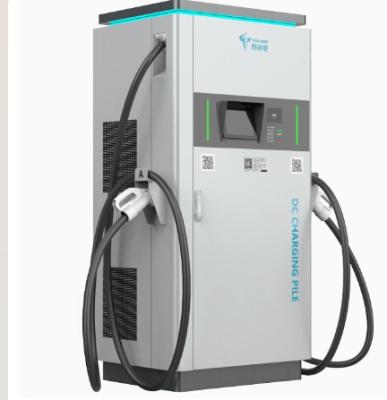 China Custom Commercial All-in-one DC Double Gun 80kw EV Charging Station with IC Card TCDZ-DC1.00/80 for sale