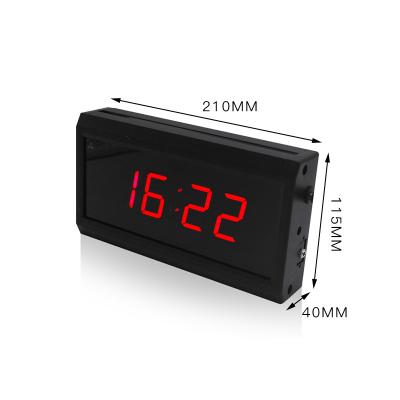 China Jinling Eclectic Shiyin Customized Led Timer Rechargeable Countdown Digital Reading Clock With Remote Control for sale