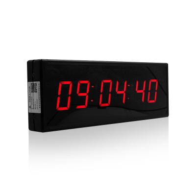 China Jinling Eclectic Shiyin Customized Logo Sports Led Electronic Countdown In Wall Digital Timer With Double Sides for sale