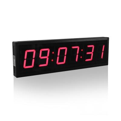 China Jinling Shiyin 4 Inch 6 Digits Eclectic Double Sided Running Time Clock Led Countdown Timer for sale