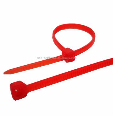 China Red Color PA66 Nylon Zipper Nylon Tie for sale