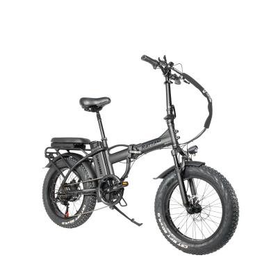 China OEM 20 inch 48V 750W fat tire electric bike aluminum alloy ebike USA warehouse foldable for sale