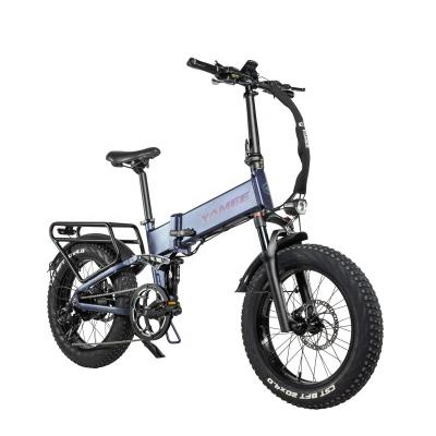 China Dropshipping Yamee aluminum alloy folding fat tire ebike Fat Bear 750 ebike OEM ODM electric bikes in china for sale