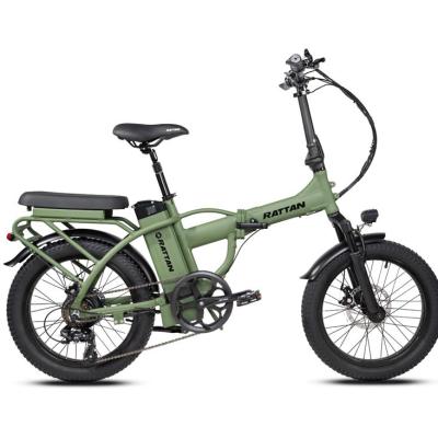 China Multifunctional rattan LM durable using low price 500W 48V 13Ah 25MPH lithuium battery retro folding vintage ebike for sale