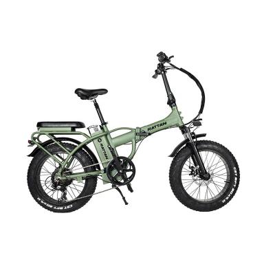 China Folding bicycle warehouse ebike 750w 500w 13ah multi-functional European foldable electric fat tire bike for sale