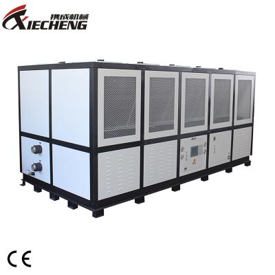 Κίνα Shell And Tube Type CE 100HP Water Screw Chiller Industrial Low Temperature Air Cooled Screw Chiller Machine προς πώληση