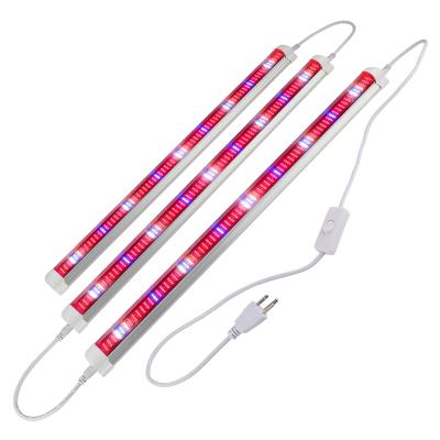 China Seed starting Sinjialight 30W 60cm integrated led grow light T8 0.6m grow tube with garland ZW0214 3pcs/set for sale