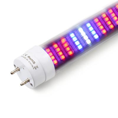 China Seed Starting SINJIA 60W 1.2M 5in1 T8 Planting Led Tube Grow Light ZW0185-A for sale