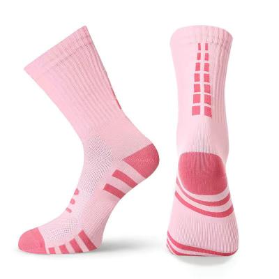 China Viable Barred Customize Socks With Logo Sports Training Fashion Running Trampoline Anti Slip Handle Kicks Football for sale