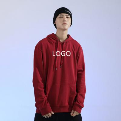 China Men's S-4XL Light Hoodie Pullovers Anti-Wrinkle Solid Sweatshirt Women Flat Long Sleeve Hooded Soft Oversized Sweater Couple Clothes for sale