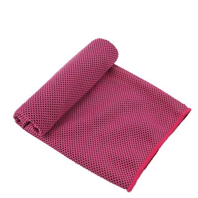 China Kids Safe Microfiber Ice Cool Microfiber Cooling Towel for Sports, Workout, Fitness, Gym, Yoga, Pilates, Travel, Golf, Camping and More for sale