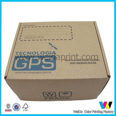 China Cajas de papel decorativas de los productos electrónicos, caja de papel grabada en relieve de embalaje en venta