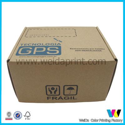 China Solid Carton Business Packaging Boxes , Kraft Paper Box For Mailing for sale