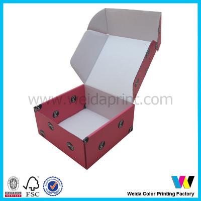 China Diversas cajas de empaquetado formadas del papel decorativo para el rojo del regalo en venta