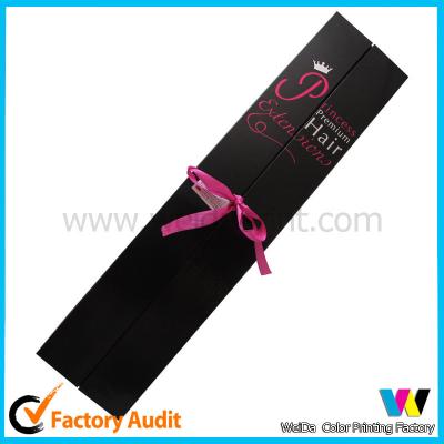 China CMYK / pantone PMS 100% Virgin Hair Packaging Boxes of 157gsm - 400gsm art paper for sale