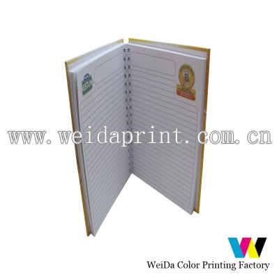 China Customised Logo Printed school / office paper Notebook with ring blider for sale