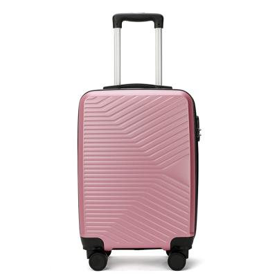 China Shell Trolley Luggage Custom Carry Fashionable Hard on Shell Light Weight Safety Classic ABS Portable Hard Shell Trolley Suitcase Travel Luggage Wholesale Luggage Bags for sale