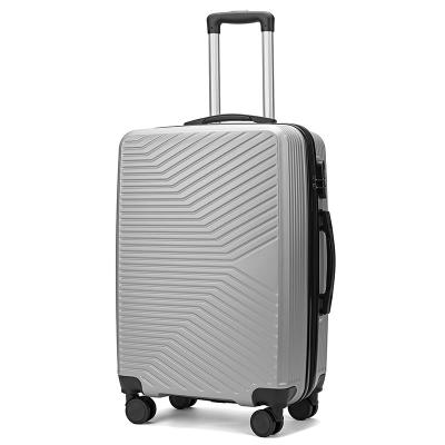 China Fashionable Hard Shell Trolley Luggage Custom Abs Mini Style Carry On Boarding Luggage With Wheels 20' 24' Travel Promotion Factory Suit Case Trolley Bag Suitcase for sale