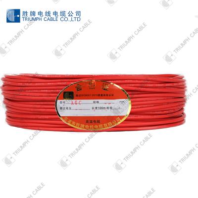 China Silicone Wire AGG 0.75MM 1.0MM 1.5MM 2.5MM 4.0MM 6.0MM Electrical Cable 25KV High Voltage Heating Wire With Factory In Stock for sale