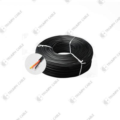 China VDE H03VV-F 2x0.75mm Multi Cores Flexible Electric Copper Cable Heating Wire for sale