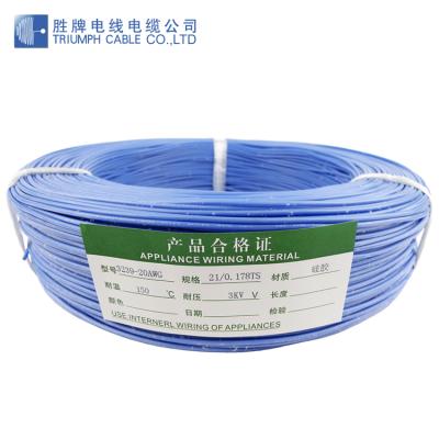 China TRIUMPH High Flex Factory High Flexible Electrical Wire 12 14 16 18 20 22 Flexible Flame Retardant High Voltage Silicone A.W.G. 10 20KV for sale