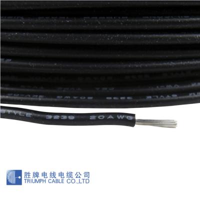 China Triumph Heating Cable UL3239 High Performance Silicone Rubber Heating Wire 26AWG 24AWG 22AWG 20AWG for sale