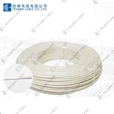 China UL 3320 High Triumph Cable Silicone Fiberglass Flexible Wire Single Wire High Temperature Resistance Electrical Cable for sale