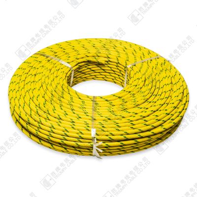 China High 3320 Stranded Copper Rubber Wire 0.5MM 0.75MM 1.0MM Flexible Cable Silicone Heat Resistant Tinned High Temperature for sale