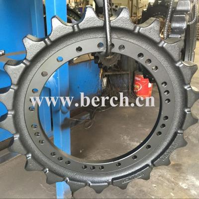 China BERCH PC200-5 PC300-7 EX70 EX100 EX200 stores chain sprocket of construction material, undercarriage spare parts track sprocket, excavator drive ring gear for sale