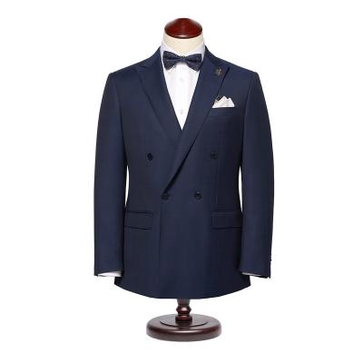 China Anti-Wrinkle Men's Tuxedo Suits Woolen Cloth Custom Fashion Business Premises Casual Suits For Man for sale