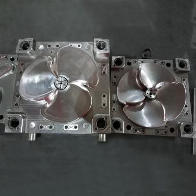 China Steel Professional Custom Plastic Fan Mold , Fan Blade Injection Mold With Good Shape for sale