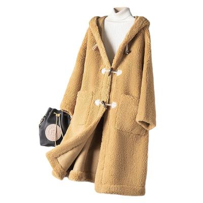 China 2021 Anti-wrinkle Autumn And Winter Fur Long Coat For Women Fur Coat For Women for sale