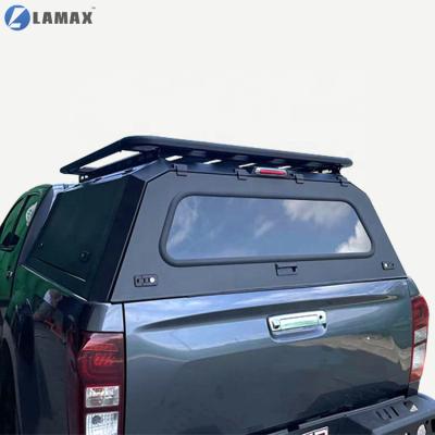 China Locking Hardtop Pick Up Canopy Aluminum Truck Hardtops For ISUZU D-MAX 2021 for sale