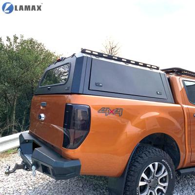 China Locking Customized Aluminum Truck Off-Road Canopy Hardtop Canopy For FORD RANGER RAPTOR for sale