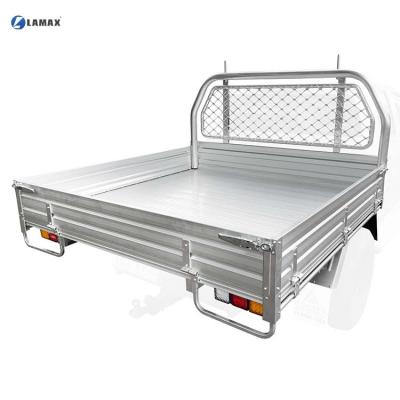 China Durable Factory Camping Ute Bed Of Single /Extra/Double Aluminum Silver Full Cab For Ford Ranger for sale