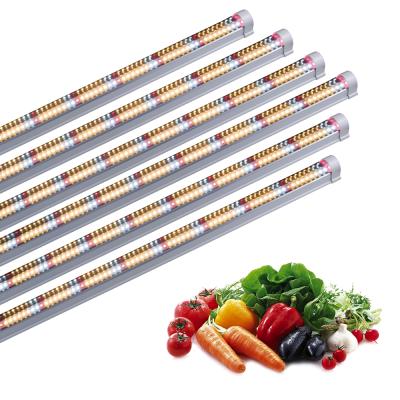 China Spectrum + 660 Nm 2021 Best Available Full Stock Hydroponic Spectrum T8 Led Grow Tubes for sale