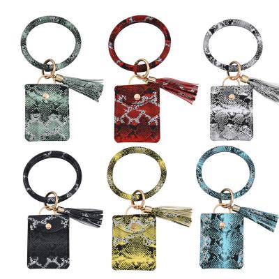 China New 2020 Personality Decoration Bracelet Main Chain Holders Cute Girly PU Leather Bracelet Main Chain Bracelet With Tassel Dangle Main Chain for sale