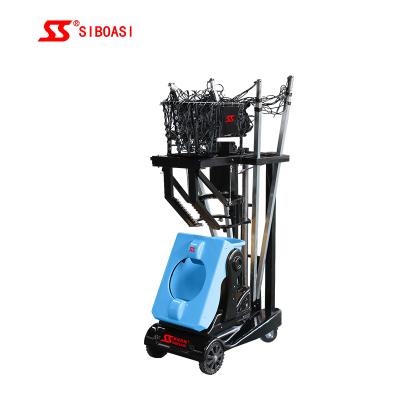 China Basketball Court/Professional Competition/SIBOASI S6829-2 Indoor Outdoor Gym Basketball Training and Feeding Machine for Outdoor for sale