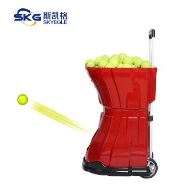 China Tennis Training Used SIBOASI S2015 Tennis Training Machine Smart Remote Control Automatic Shooting And Feeding Tennis Ball for sale