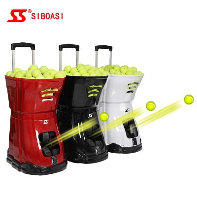 China Tennis Training Used Tennis Smart Shooting And Feeding Machine With Remote Control Speed ​​And Frequency for sale